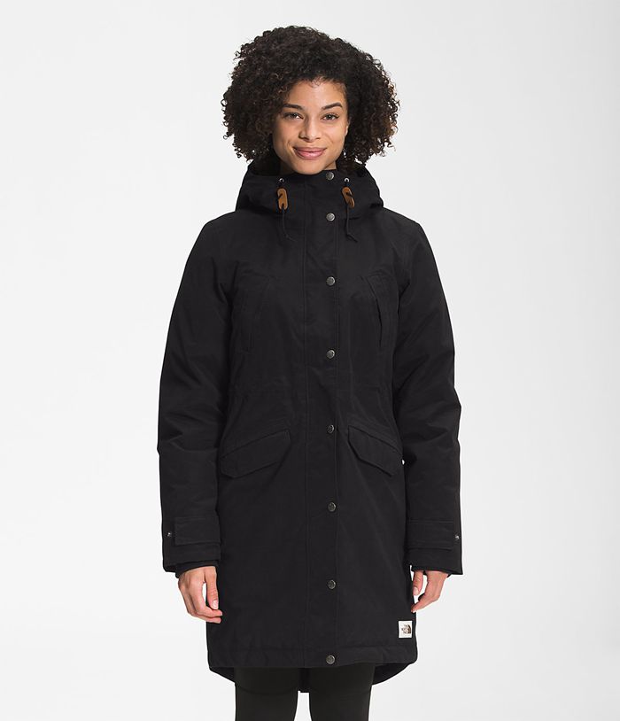 Parka The North Face Mujer Nieve Down - Colombia UOMDVX634 - Negras